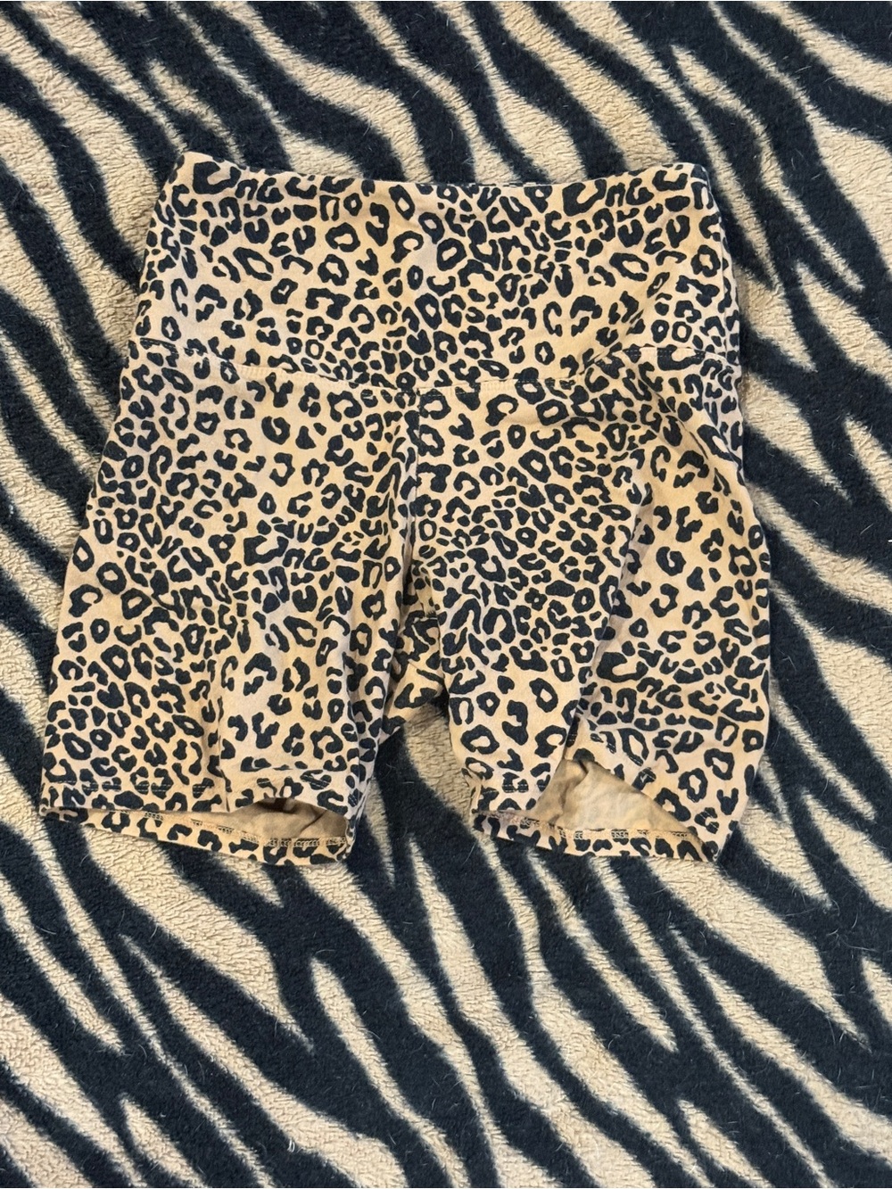 PINK Brand Leopard Bike Shorts